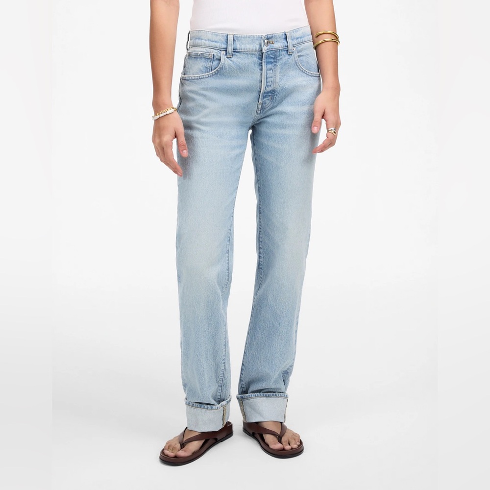 Madewell Dean Easy Straight Jean